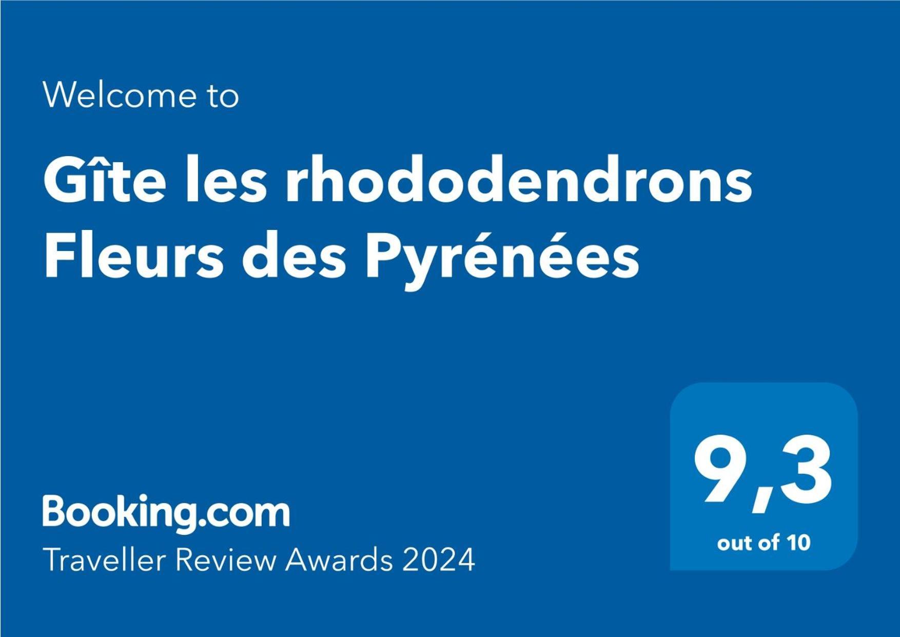 Gite Les Rhododendrons Fleurs Des Pyrenees Argelès-Gazost Exteriör bild